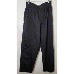 Chef Works Utility Pants Sz L 30 X 32 Unisex? Kitchen Restaurant Drawstring